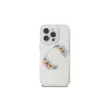 Guess GUHMP16LHFWFCT Hardcase, skirta iPhone 16 Pro 6,3 inch permatomas IML gėlių vainikas MagSafe