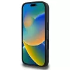 DKNY DKHMP16XPCPVSLK Kietas dėklas su languotu raštu MagSafe, skirtas iPhone 16 Pro Max 6.9, juodas