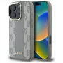DKNY Checkered Pattern MagSafe Case, skirtas iPhone 16 Pro Max - Smėlio spalvos