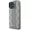 DKNY Checkered Pattern MagSafe Case, skirtas iPhone 16 Pro Max - Smėlio spalvos
