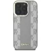 DKNY Checkered Pattern MagSafe Case, skirtas iPhone 16 Pro Max - Smėlio spalvos