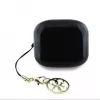 Guess Glossy Effect Printed Classic Logo & Charm TWS Bluetooth Earbuds su įkrovimo dėklu (Juoda)