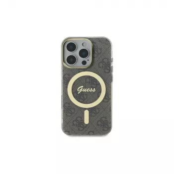 Guess GUHMP16XH4STW iPhone 16 Pro Max 6,9 colio rudas kietasis dėklas IML 4G MagSafe