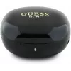 “Guess Flat Classic Logo Electroplated” TWS ausinės su įkrovimo dėklu (juodos)