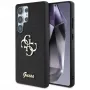 Guess Fixed Glitter Big 4G Metal Logo Case, skirtas Samsung Galaxy S25 Ultra (juoda)
