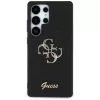Guess Fixed Glitter Big 4G Metal Logo Case, skirtas Samsung Galaxy S25 Ultra (juoda)