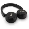 Guess Metal Logo Script belaidės Bluetooth 5.3 ausinės, juodos