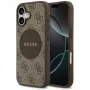 Guess 4G Circle Classic Logo MagSafe Back Cover, skirtas Apple iPhone 17 - Ruda