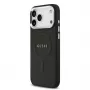 Guess Classic Logo MagSafe dėklas, skirtas iPhone 17 Pro Max, juodas