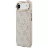 Guess 4G PU Classic Logo MagSafe dėklas, skirtas iPhone Air, rožinis