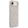 Guess 4G PU Classic Logo MagSafe dėklas, skirtas iPhone Air, rožinis