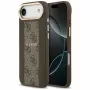 Guess 4G Stripe MagSafe dėklas, skirtas iPhone Air, rudas