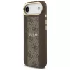 Guess 4G Stripe MagSafe dėklas, skirtas iPhone Air, rudas