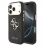 Guess 4G Big 4G Classic Logo Case, skirtas iPhone 17 Pro Max (juoda / auksinė)