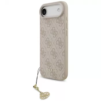 Guess 4G Charms Collection MagSafe dėklas iPhone Air - rausvas