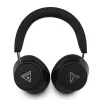Guess Bluetooth ausinės su ENC Saffiano Triangle Logo juodos
