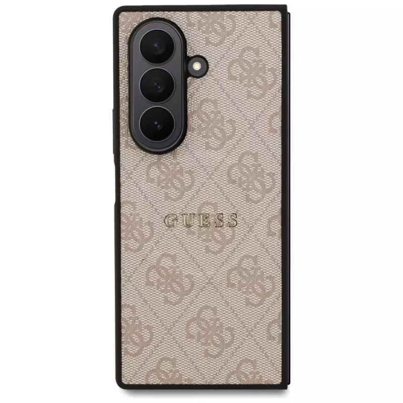 Guess 4G Classic MagSafe dėklas, skirtas Samsung Galaxy Z Fold7, rožinis