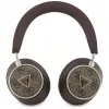 Guess 4G Triangle Logo Wireless Bluetooth 5.4 On-Ear Headphones with ENC - Brown