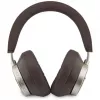 Guess 4G Triangle Logo Wireless Bluetooth 5.4 On-Ear Headphones with ENC - Brown