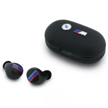 BMW M Metal Logo TWS Bluetooth 5.1 Earbuds su ENC - Juoda