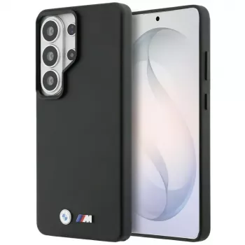 BMW M Metal Logo MagSafe dėklas, skirtas Samsung Galaxy S26 Ultra, juodas