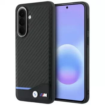 BMW M Carbon Dėklas, skirtas Samsung Galaxy A37 5G, juodas