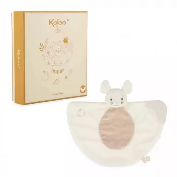 Kaloo kūdikio ramintuvas su silikoniniu dantukų žaisliuku 23 cm Grignoti Mouse