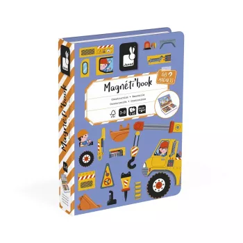 Janod Magnetibook Statybvietė magnetinis lavinamasis žaidimas