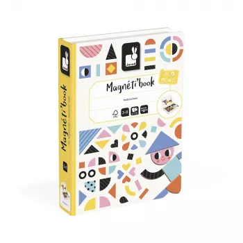 Janod magnetinė dėlionė Formos Magnetibook 3+ (2026 m. leidimas)