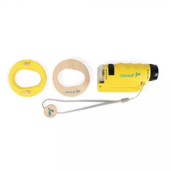 Janod J06303 Kišeninis mikroskopas vaikams 30x-120x su LED šviesa