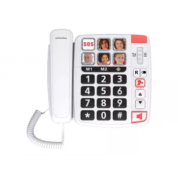 Alcatel Swissvoice Xtra 1110 laidinis stacionarusis telefonas baltas