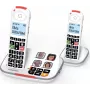 Alcatel Xtra 2355 Duo DECT belaidis telefonas (2 rageliai, juoda)