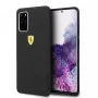 Ferrari Hardcase FESSIHCS67BK Silikoninis galinis dangtelis, skirtas Samsung Galaxy S20+ (G985) - Juodas