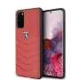 Ferrari Hardcase FEHQUHCS62RE Heritage, skirtas Samsung Galaxy S20, raudonas