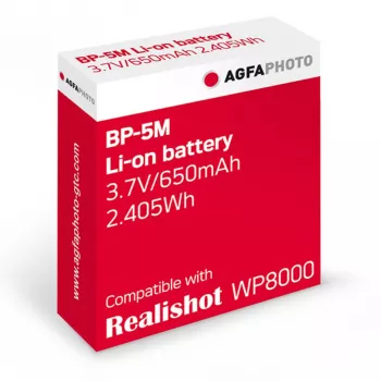 AGFAPHOTO BP-5M atsarginė vaizdo kameros baterija 1100mAh 7.2V Li-Ion, skirta Sony NP-FP50 NP-FP70 NP-FP90 NP-FH50 NP-FH70 NP-FH100