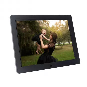 Braun DigiFrame 1594 15 colių skaitmeninis nuotraukų rėmelis, 16 GB atmintis, HDMI įvestis, juoda