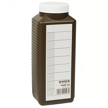 KAISER FOTOTECHNIK Cheminio laikymo butelis 1000ml, rudas 4193