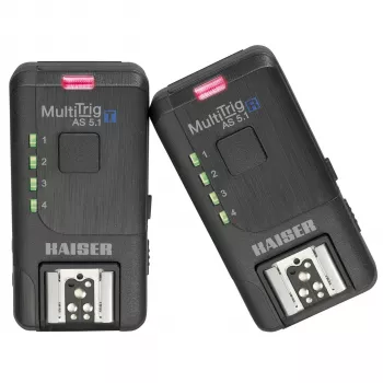 Kaiser MultiTrig AS 5.1 radijo trigerio rinkinys fotoaparatui ir blykstei