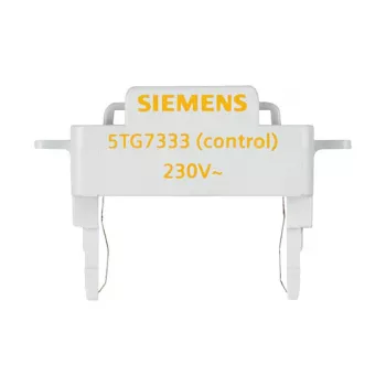 Siemens DELTA LED šviesos įdėklas 230V AC/DC Raudonas 5TG7333