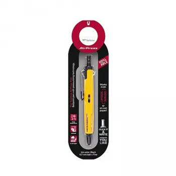 Tombow BC-AP52 tušinukas - geltonas - juodas rašalas - 0,7 mm