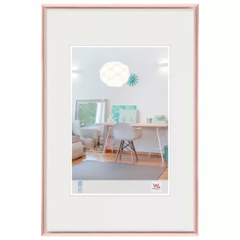 WALTHER New Lifestyle Photo Frame 18x24 cm Rose Gold Plastic KV824Y