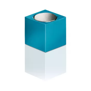 SIGEL BA727 kubiniai neodimio magnetai 11 mm, rožinės/mėlynos/žalios spalvos, blizgūs, 3 vnt.