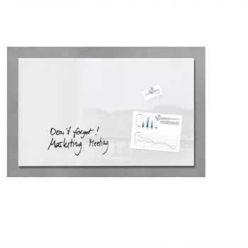 SIGEL artverum stiklinė magnetinė lenta 780 x 480 mm Super White