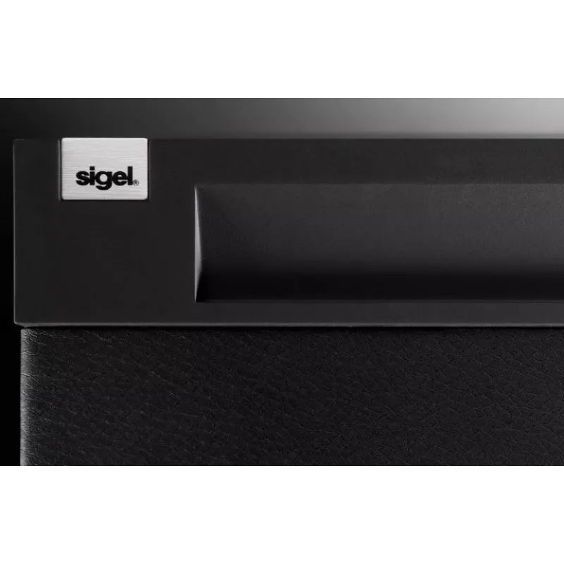 SIGEL CINTANO Stalo kilimėlis S - Juoda - Dirbtinė oda - 600 x 490 mm - 1 vnt.