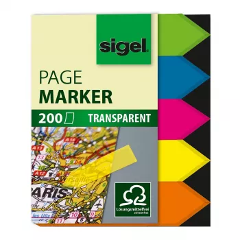 SIGEL HN613 Lipnios rodyklės 45x60mm Baltos 200 vnt.