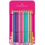 FABER-CASTELL SPARKLE Spalvotas pieštukas - Įvairios spalvos (12 vnt. pakuotė)