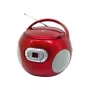 SOUNDMASTER SCD5100WE White CD Boombox su FM radiju, kasečių grotuvu, USB ir AUX