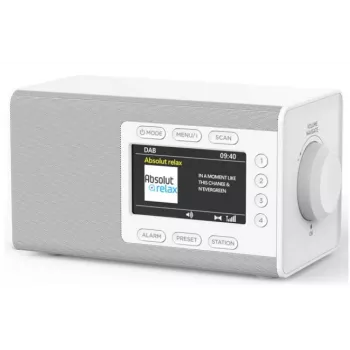 Soundmaster DAB+ radijas su Bluetooth 4.3 inch spalvotu ekranu DAB900WE baltas