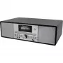 Soundmaster DAB980SW Black Music Centre DAB+/FM-RDS CD USB Bluetooth Audiobook Player su kasetiniu grotuvu ir plokštelių grotuvu