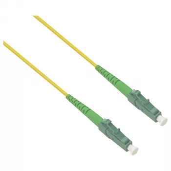 HELOS LWL OS2 Patchkabel Simplex LSZH 2.0mm LC/APC-LC/APC Geltonas 20m